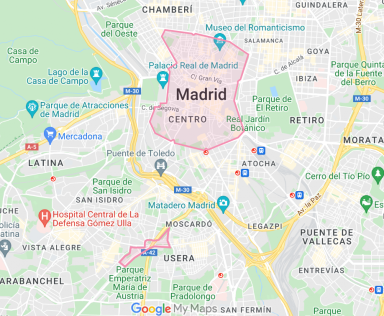 Cómo evitar Madrid Central ¡y Plaza Elíptica! con Google Maps (deAyuda)